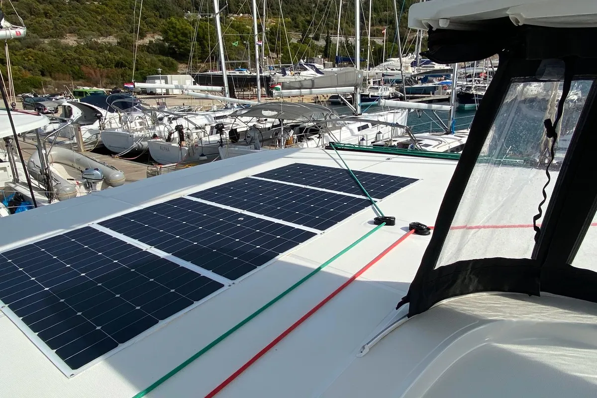 Best Love, a Lagoon 42 catamaran at Seychelles, Mahe, Seychelles