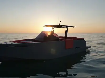 Little Moana, a sailboat at Ibiza, Spain
