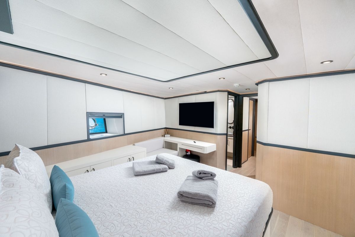 Cabin on CALM DOWN, a Gulet Custom built 183 yacht at Bodrum, Turkey