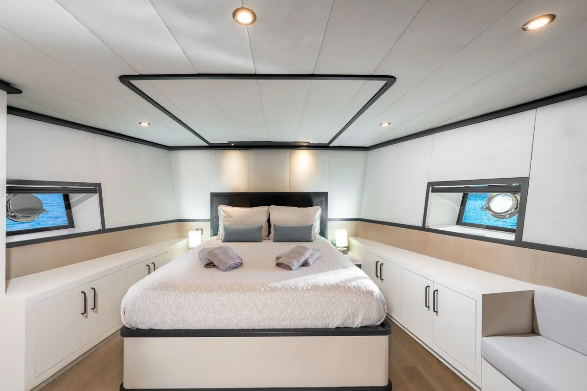 Cabin on CALM DOWN, a Gulet Custom built 183 yacht at Bodrum, Turkey