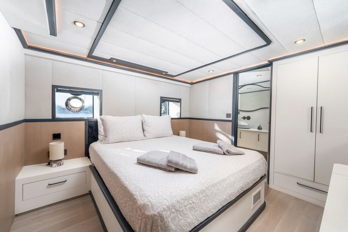 Cabin on CALM DOWN, a Gulet Custom built 183 yacht at Bodrum, Turkey