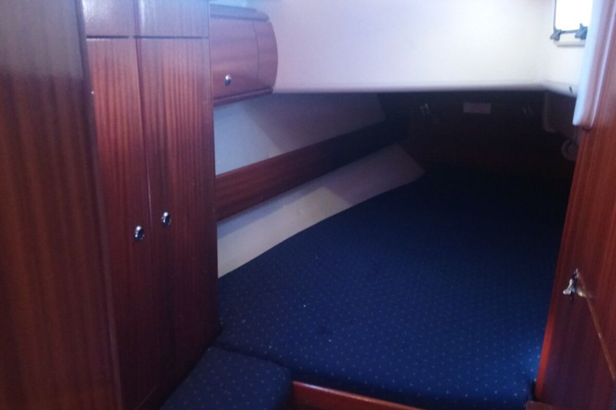 Cabin on Marianna, a Bavaria 36 Cruiser sailboat at Municipal Unit of Ellomenos, Greece