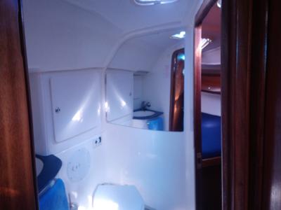 Head on Marianna, a Bavaria 36 Cruiser sailboat at Municipal Unit of Ellomenos, Greece