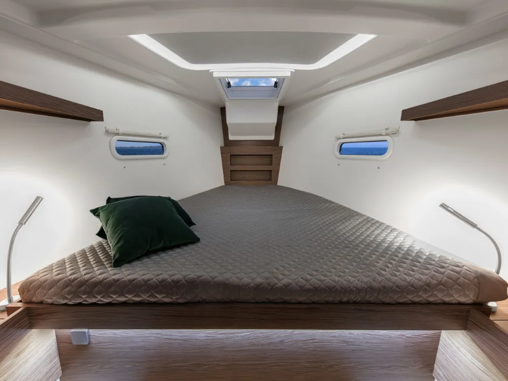 Cabin on Sunny Day, a Hanse Yachts Hanse 388 sailboat at Grad Kaštela, Croatia