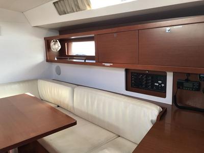 Salon of Alboran XXXIV Nini (Majorca), a Beneteau Oceanis 45 sailboat at es Jonquet, Spain
