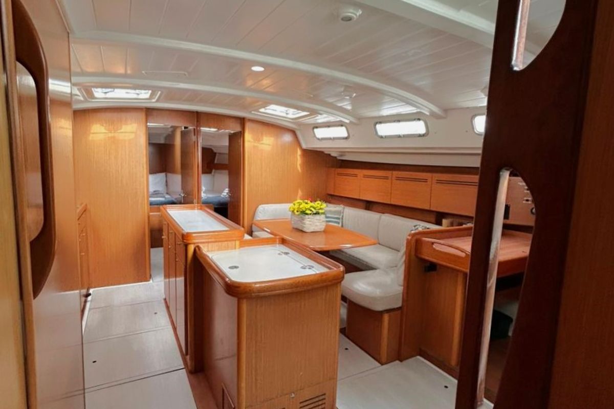 Fairy, a Beneteau Cyclades 50.5 sailboat at Athens, Greece