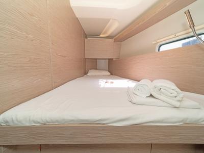 Cabin on Triton, a Hanse Yachts Hanse 458 sailboat at Municipal Unit of Rhodes, Greece