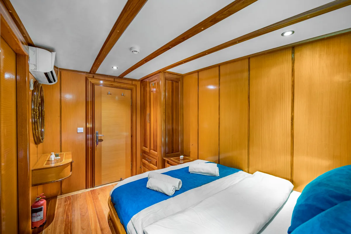 Cabin on Tersane 8, a Gulet Gulet gulet at Fethiye, Turkey