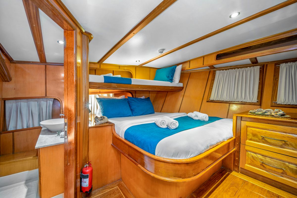 Cabin on Tersane 8, a Gulet Gulet gulet at Fethiye, Turkey