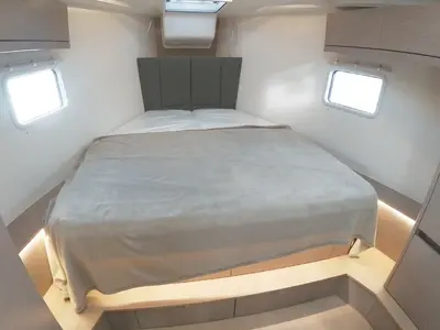 Cabin on Jam, a Hanse Yachts Hanse 418 sailboat at Hyères, France