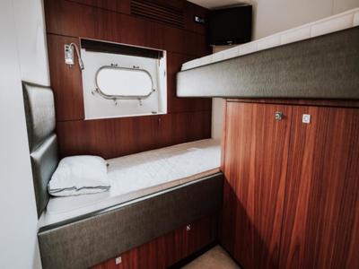 Cabin on Marita, a Sunseeker 64 yacht at Seget Donji, Croatia