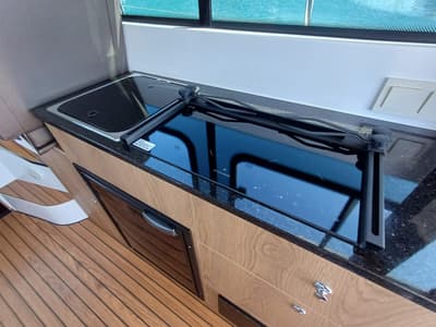 Galley of Šolta, a Nikhen Yachts Nikhen Aquasun 34 Sedan LP yacht at Seget Donji, Croatia