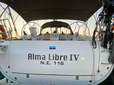 ALMA LIBRE IV, a Bavaria Bavaria Cruiser 46 sailboat at Municipal Unit of Lefkada, Greece