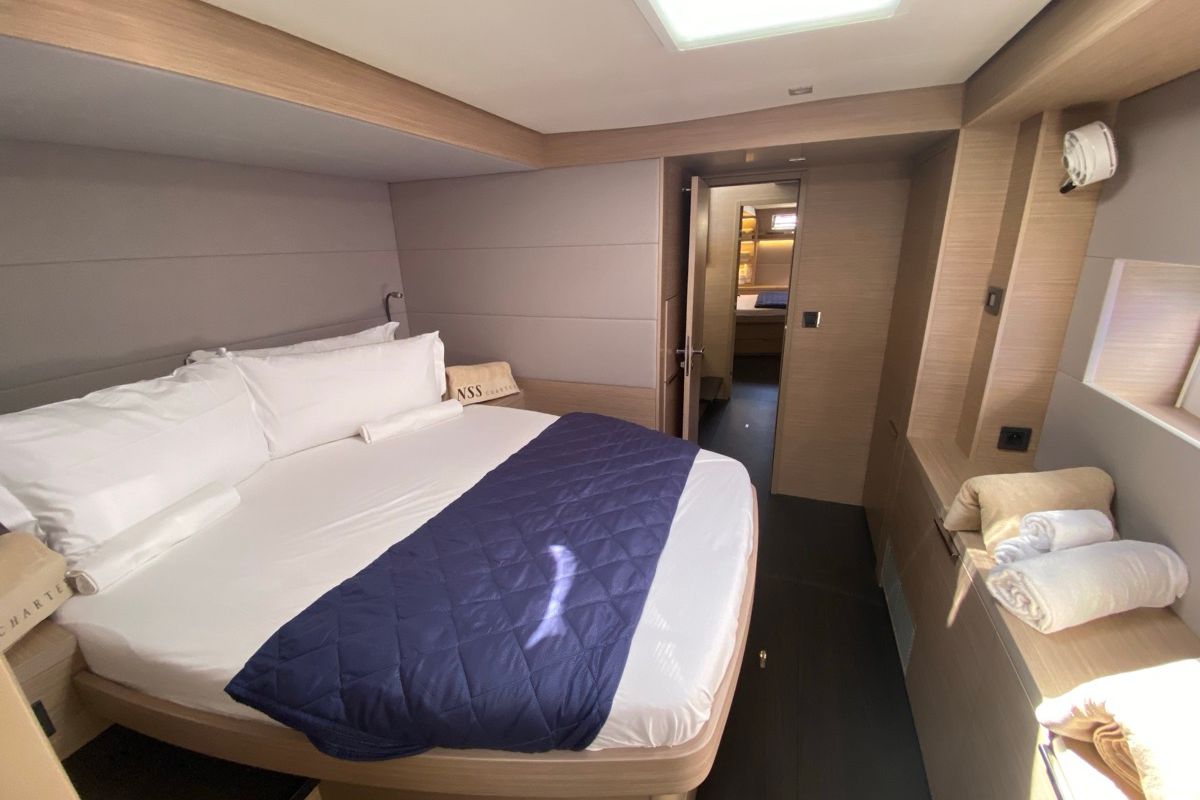Cabin on The Moon (MAR), a Lagoon 55 catamaran at Alameda, United States