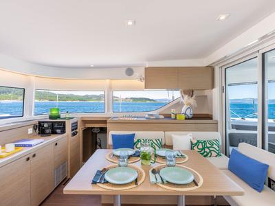 Salon of Find Us II, a Lagoon 43 - 3 + 1 cab. OW catamaran at Grad Kaštela, Croatia