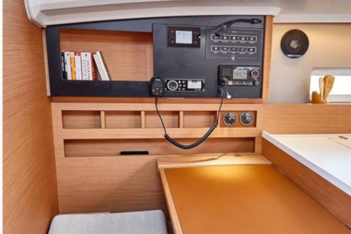 Chimera, a Jeanneau Sun Odyssey 410 sailboat at Municipal Unit of Lefkada, Greece