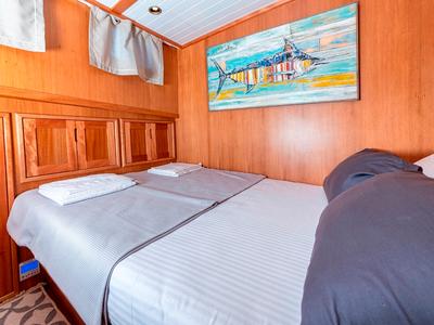 Cabin on Bodrum Queen, a Custom Made Bodrum Queen yacht at Bodrum, Turkey