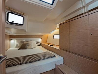 Cabin on Olga, a Beneteau Oceanis 51.1 sailboat at Athens, Greece