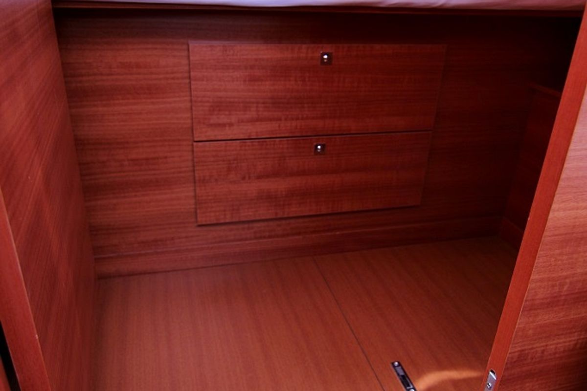 Cabin on Louise, a Dufour 382 GL sailboat at Općina Sukošan, Croatia
