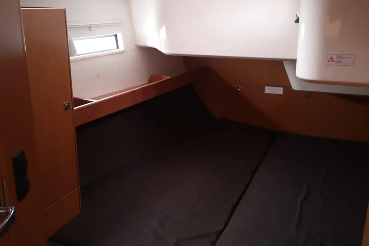 Cabin on Lippi, a Bavaria 51 Cruiser sailboat at Gdańsk, Poland