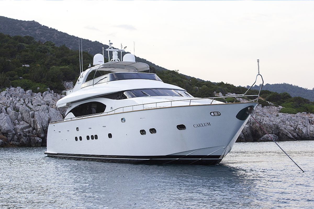 Exterior view of 24M Deluxe Maiora Motoryacht, a Maiora 24 yacht at Bodrum, Turkey