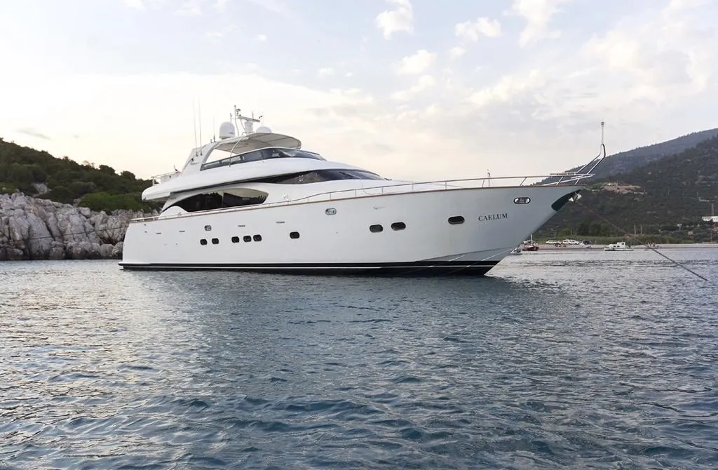 Exterior view of 24M Deluxe Maiora Motoryacht, a Maiora 24 yacht at Bodrum, Turkey