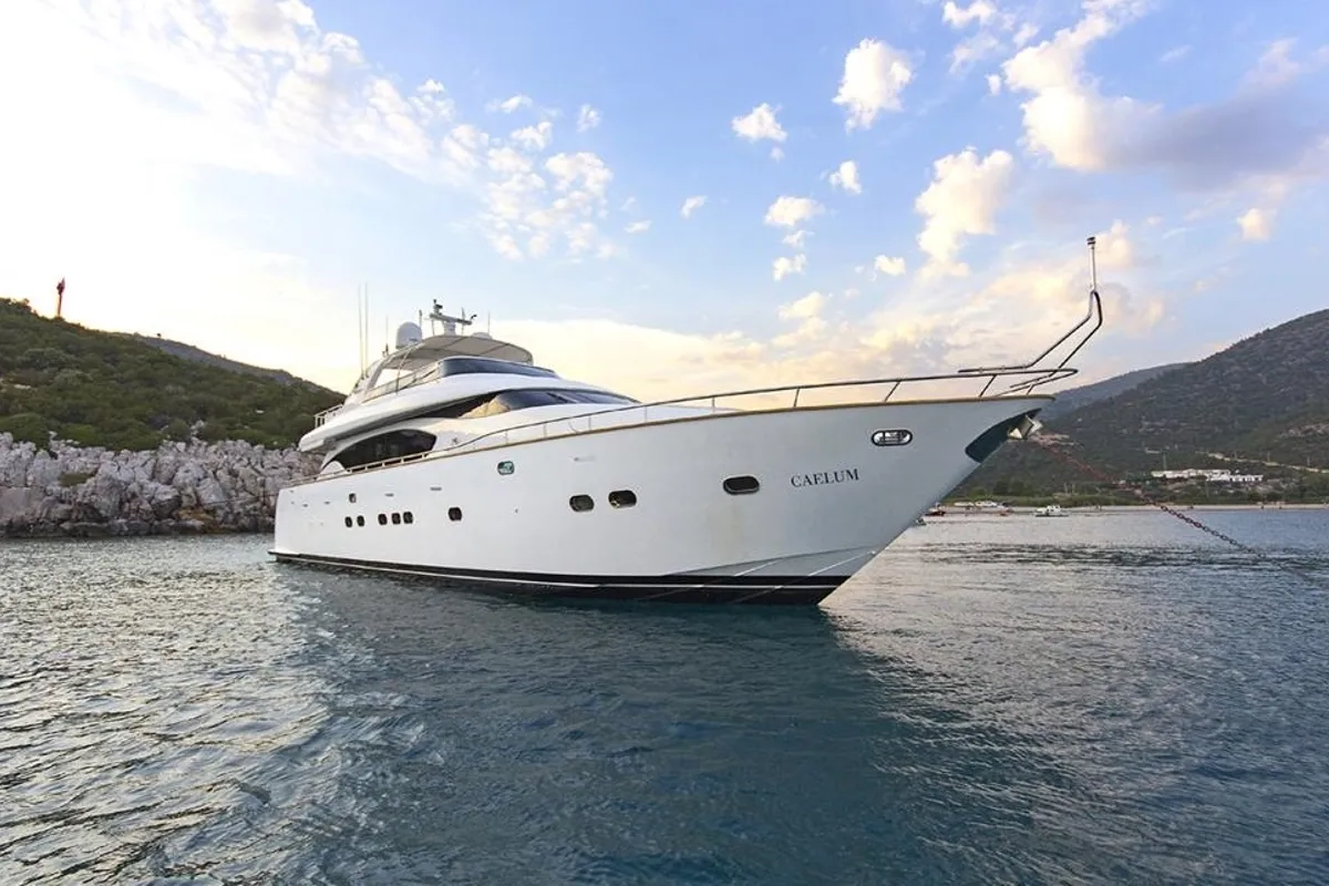 Exterior view of 24M Deluxe Maiora Motoryacht, a Maiora 24 yacht at Bodrum, Turkey