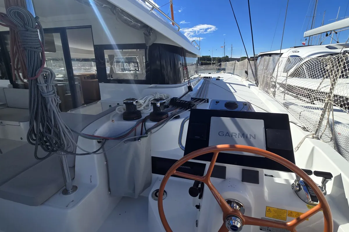 KIWI, a Excess catamaran at Canet-en-Roussillon, France
