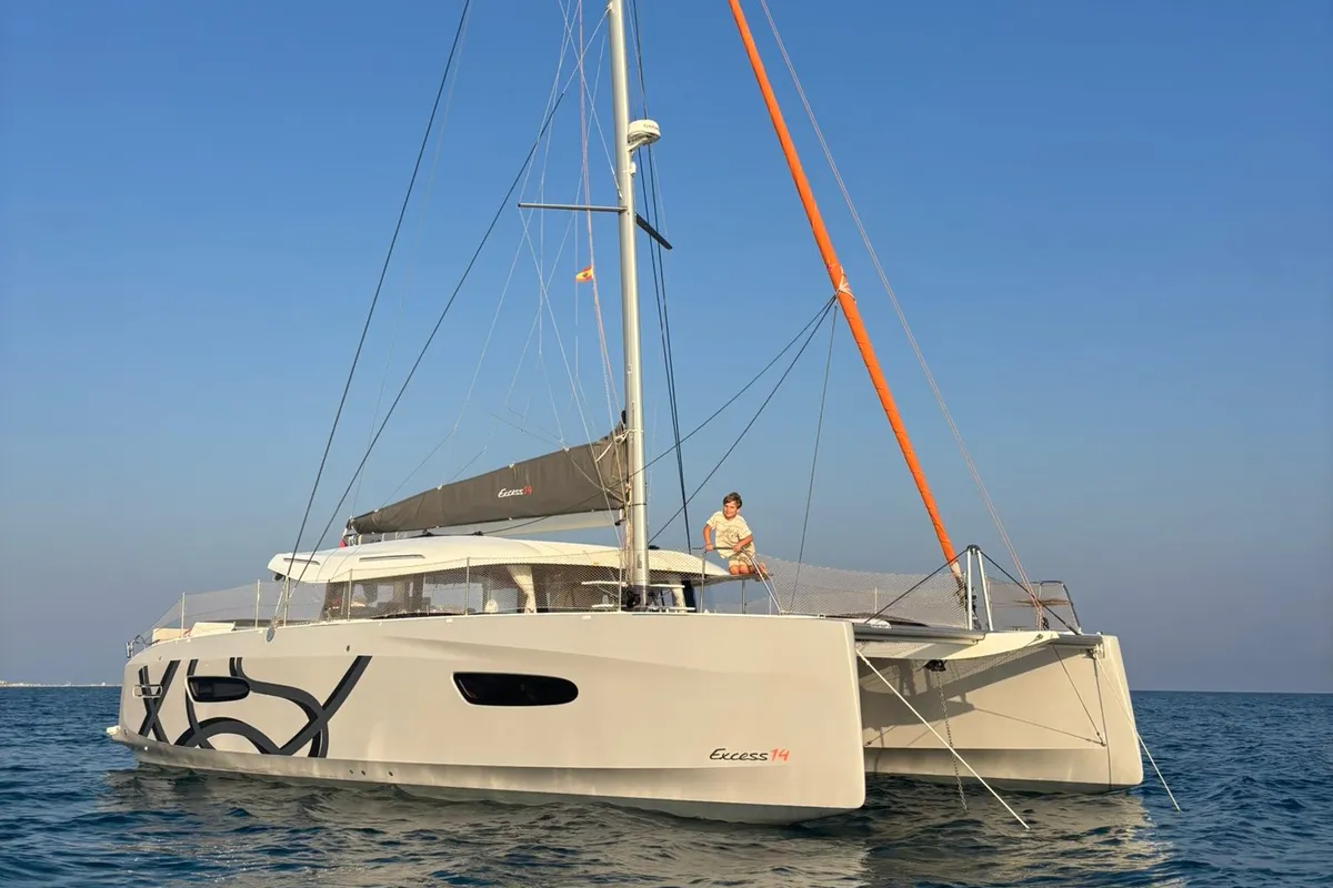 KIWI, a Excess catamaran at Canet-en-Roussillon, France
