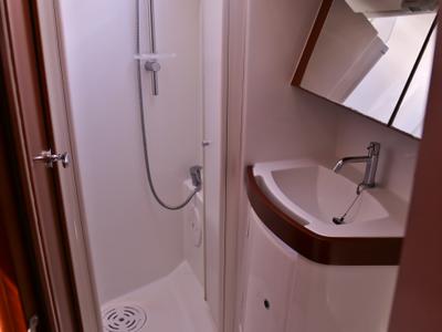 Head on Thalassa, a Beneteau Oceanis 40 sailboat at Volos Municipality, Greece