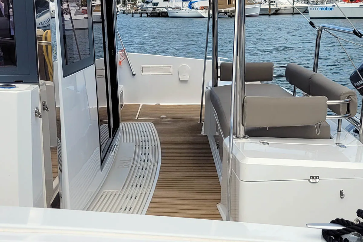 Le 113_X, a Bali 4.2 catamaran at Road Town, British Virgin Islands