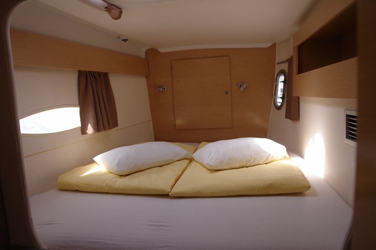 Argos, a Fountaine Pajot Lipari 41 catamaran at Punat, Croatia