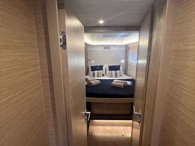 Cabin on Maestro, a Lagoon 46 catamaran at Municipal Unit of Lefkada, Greece