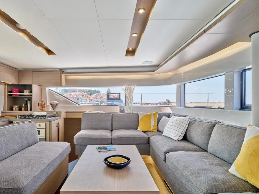 Princess Hana, a Lagoon Lagoon 51 catamaran at Seget Donji, Croatia