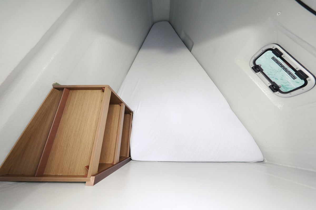 Cabin on Barbarella III, a Lagoon 46 catamaran at Grad Trogir, Croatia