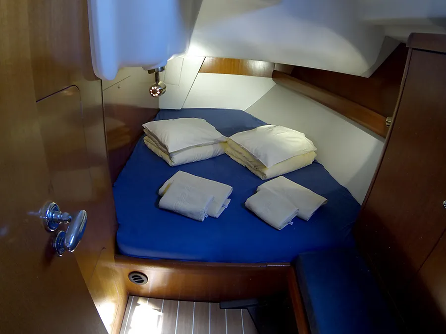 Cabin on Kety, a Cantiere Del Pardo (Grand Soleil) Grand Soleil 50 sailboat at Grad Šibenik, Croatia