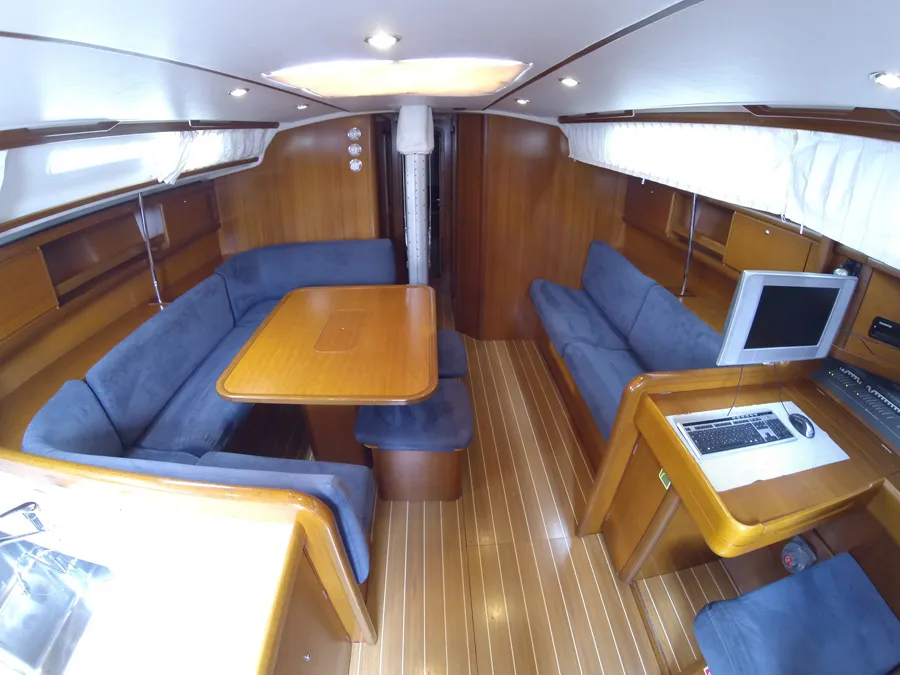 Salon of Kety, a Cantiere Del Pardo (Grand Soleil) Grand Soleil 50 sailboat at Grad Šibenik, Croatia
