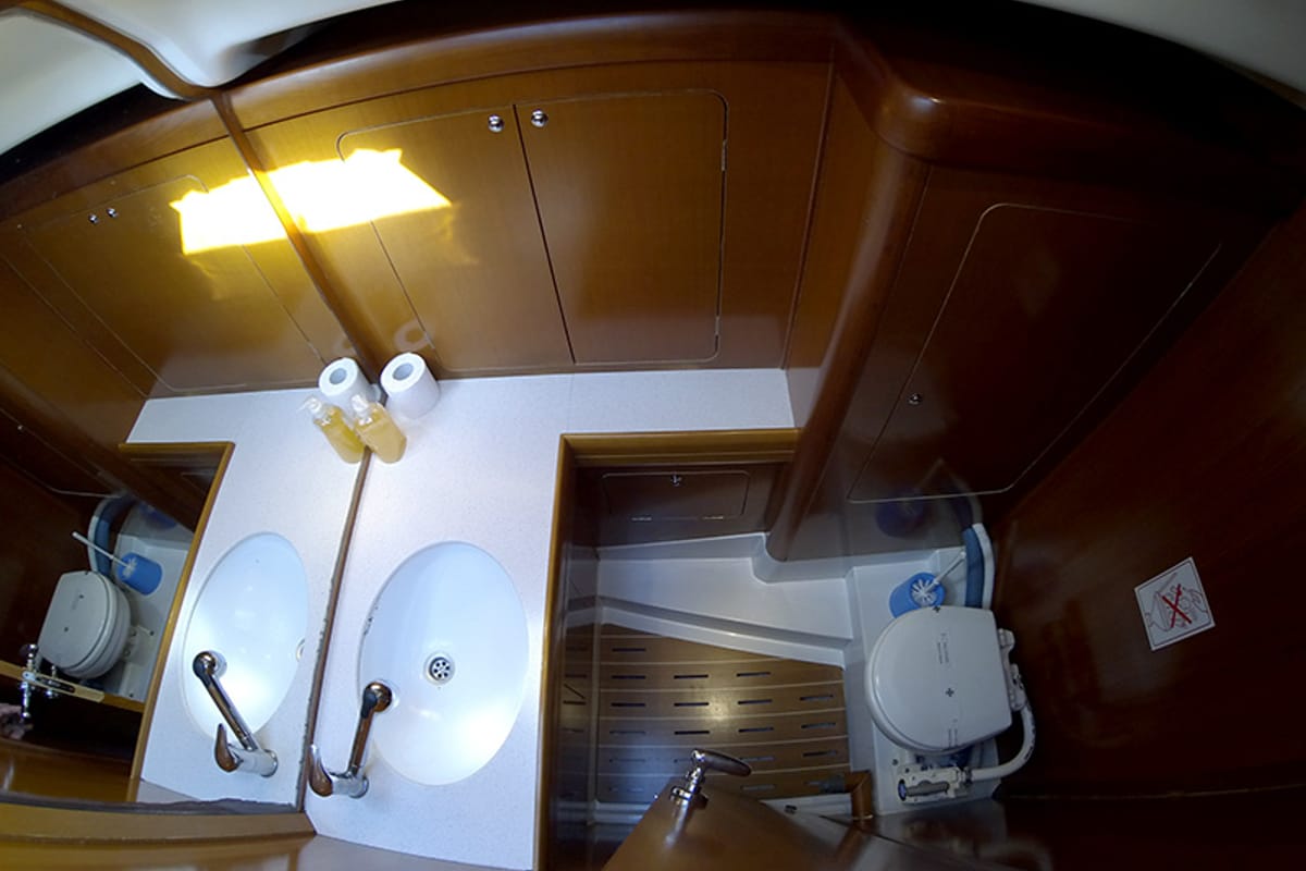 Head on Kety, a Cantiere Del Pardo (Grand Soleil) Grand Soleil 50 sailboat at Grad Šibenik, Croatia