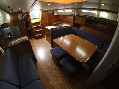 Salon of Kety, a Cantiere Del Pardo (Grand Soleil) Grand Soleil 50 sailboat at Grad Šibenik, Croatia