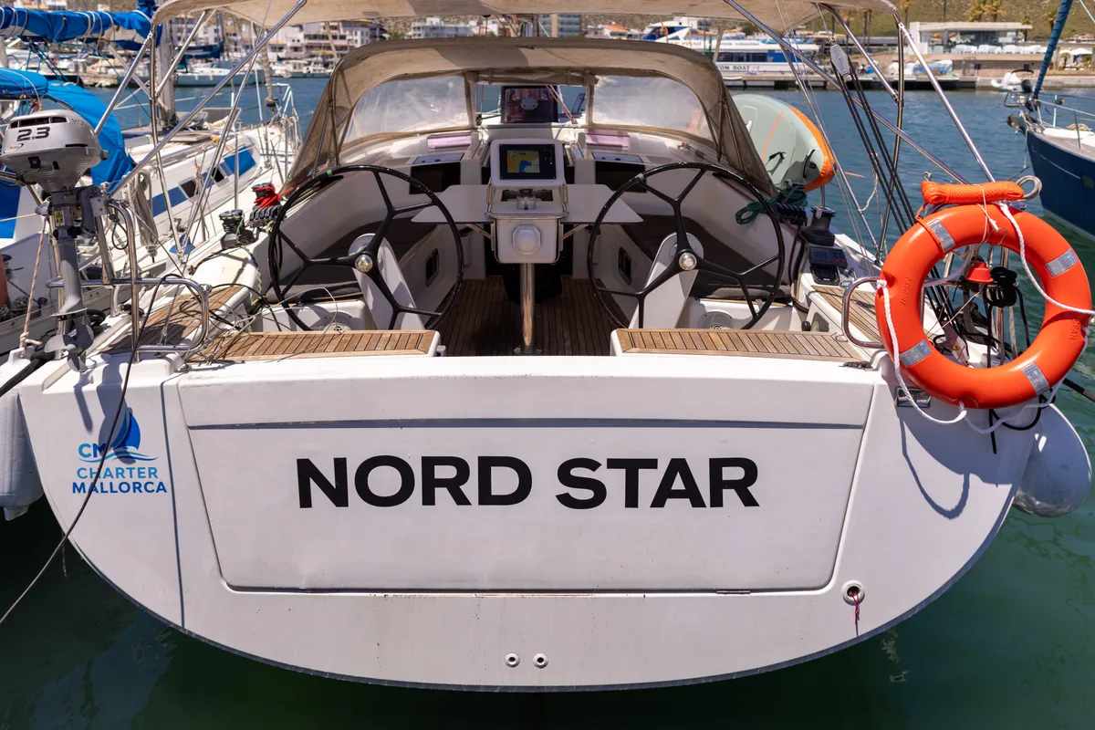 NORD STAR, a Hanse Yachts Hanse 415 sailboat at Port de Pollença, Spain