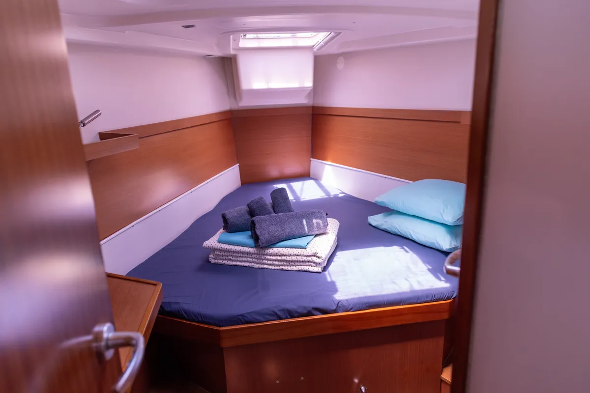 NORD STAR, a Hanse Yachts Hanse 415 sailboat at Port de Pollença, Spain