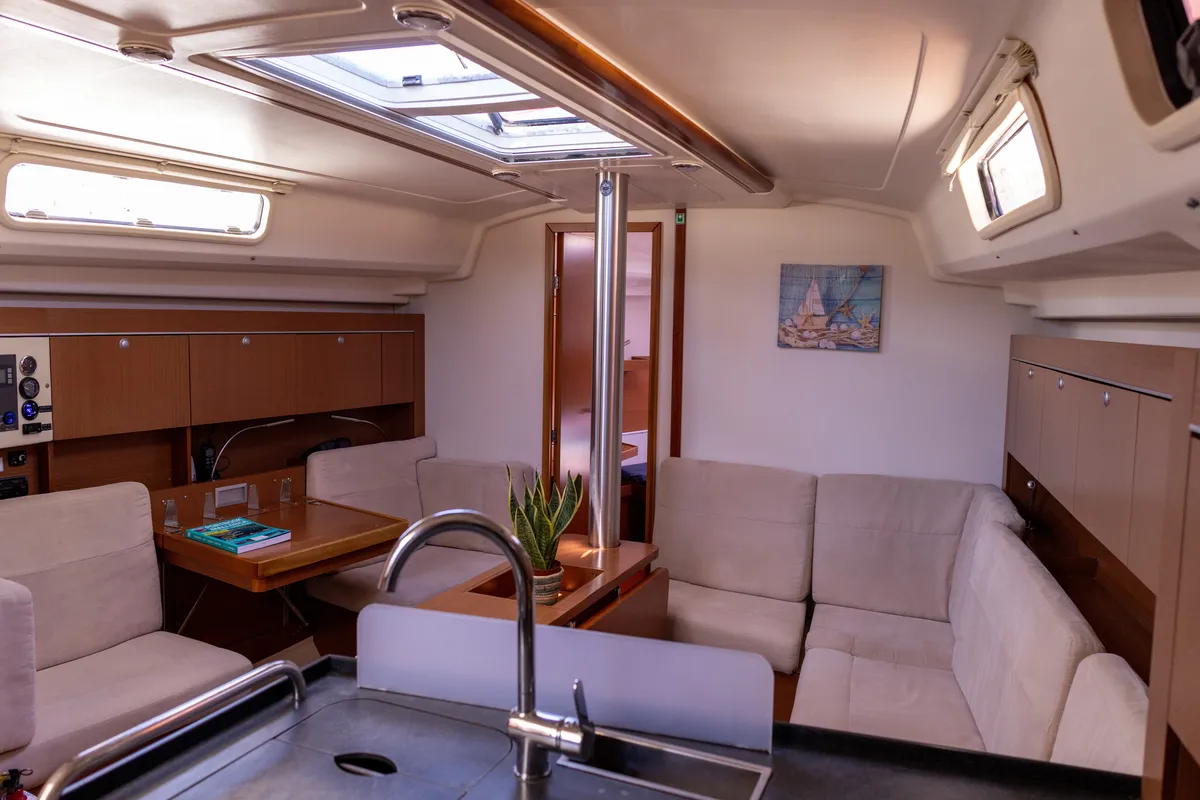 NORD STAR, a Hanse Yachts Hanse 415 sailboat at Port de Pollença, Spain