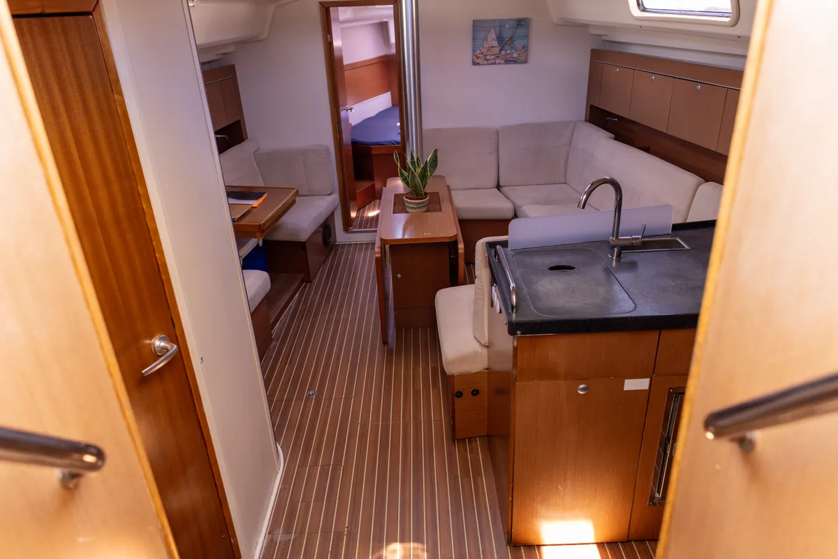 NORD STAR, a Hanse Yachts Hanse 415 sailboat at Port de Pollença, Spain