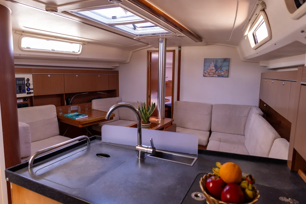 NORD STAR, a Hanse Yachts Hanse 415 sailboat at Port de Pollença, Spain