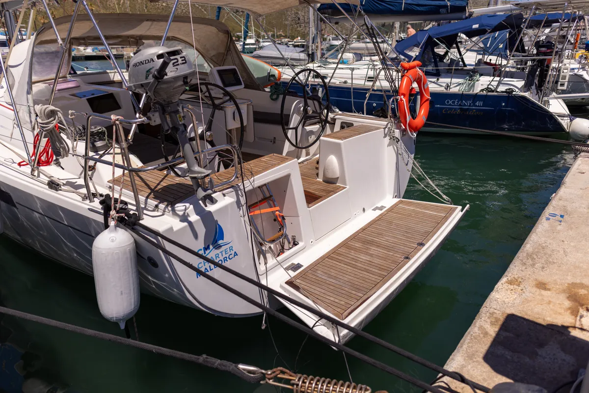 NORD STAR, a Hanse Yachts Hanse 415 sailboat at Port de Pollença, Spain