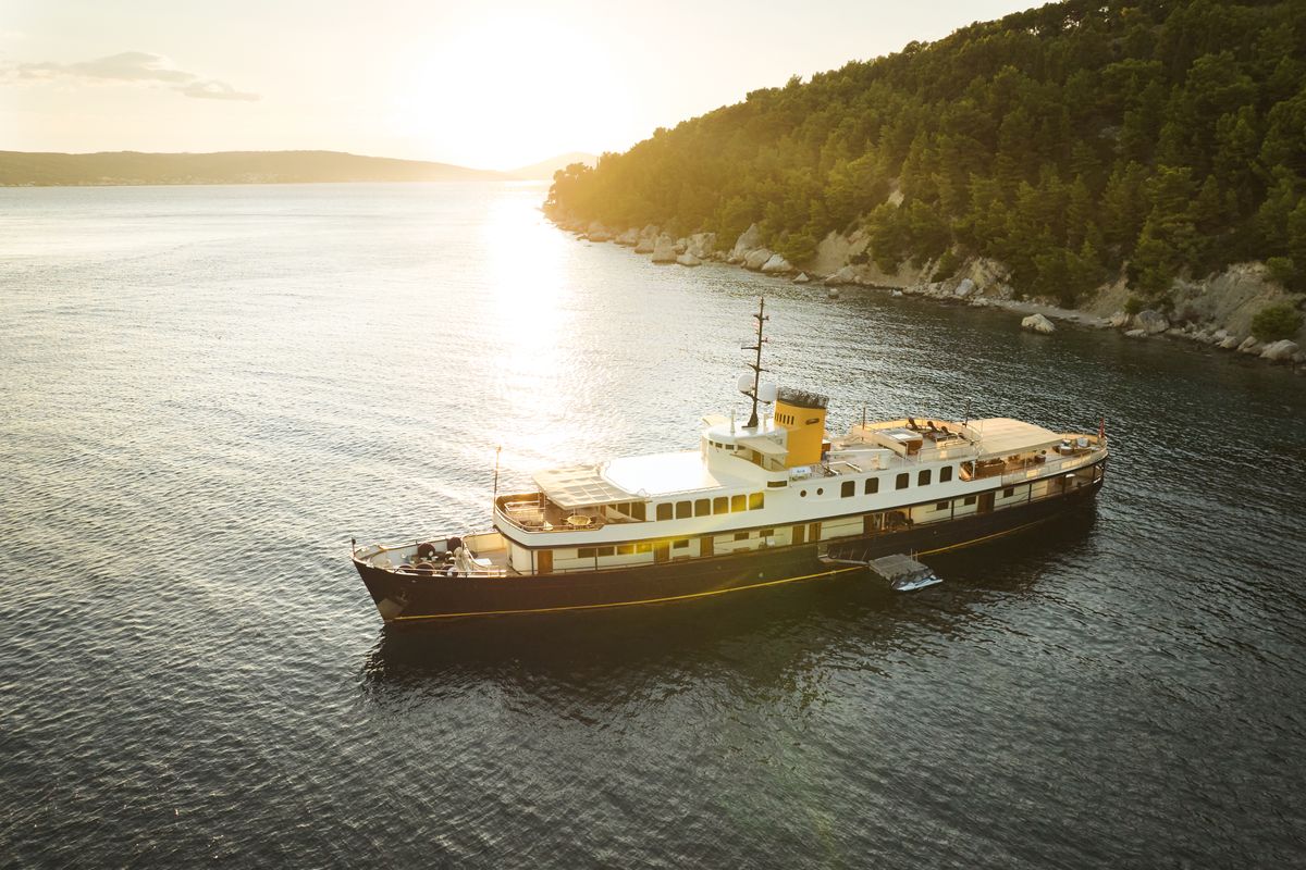 Exterior view of Seagull II, a Gulet Motoryacht yacht at Split, Croatia