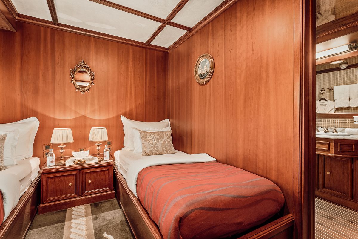 Cabin on Seagull II, a Gulet Motoryacht yacht at Split, Croatia