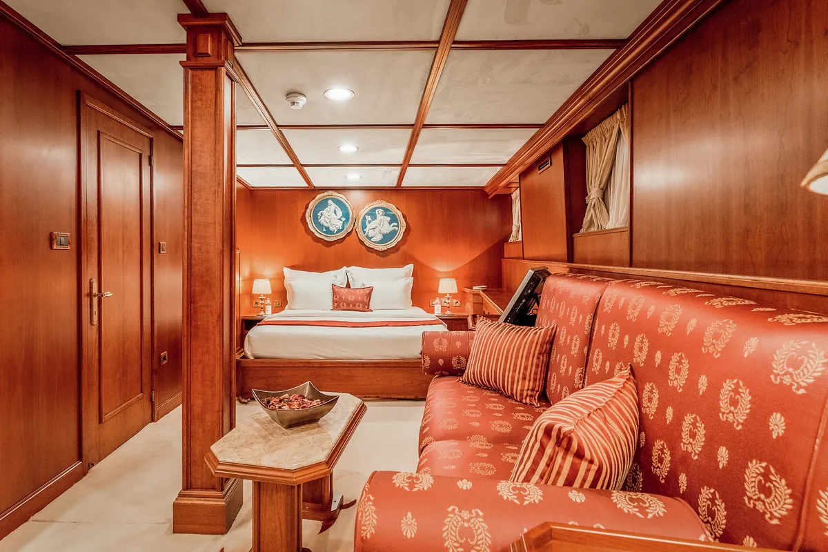 Cabin on Seagull II, a Gulet Motoryacht yacht at Split, Croatia
