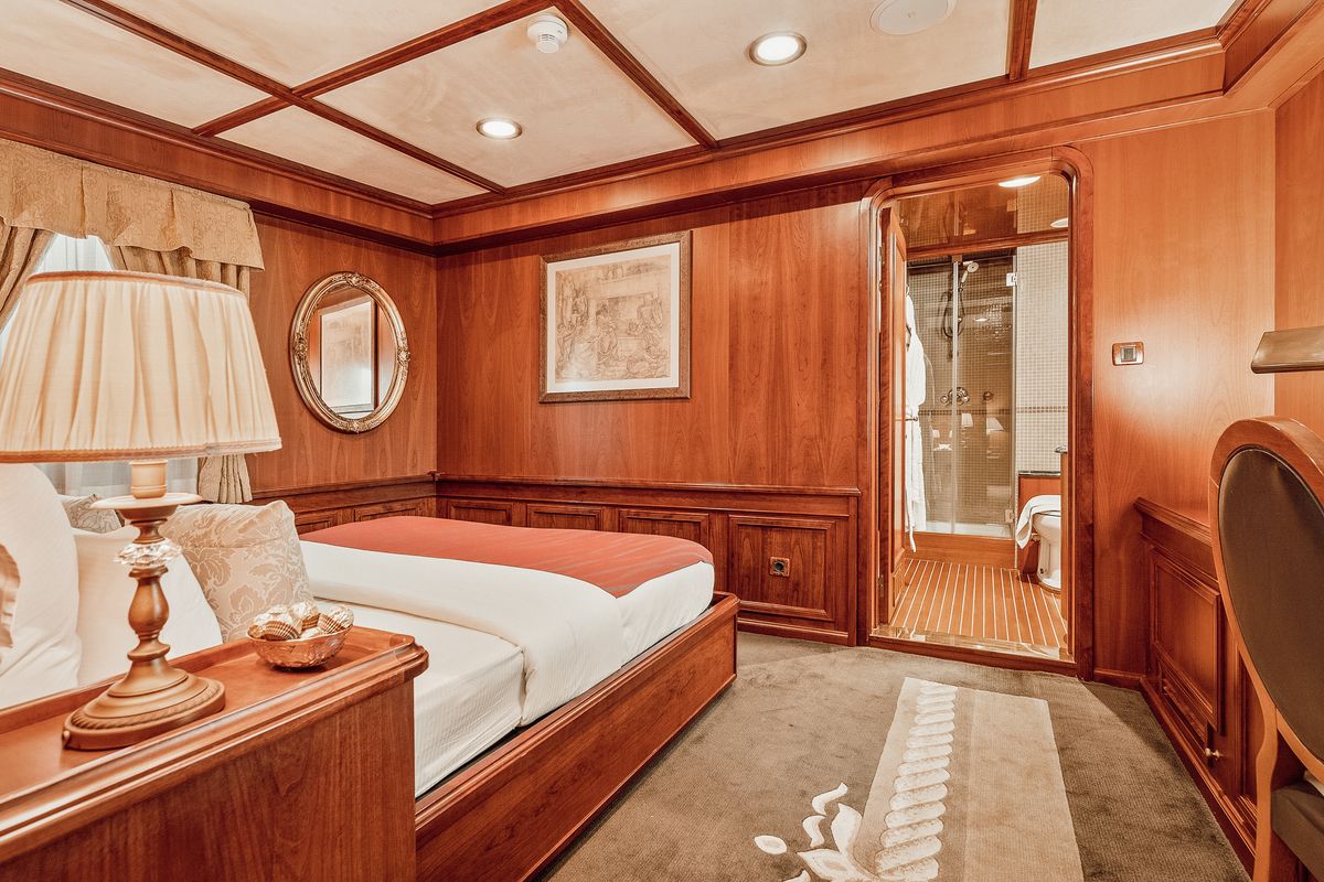 Cabin on Seagull II, a Gulet Motoryacht yacht at Split, Croatia