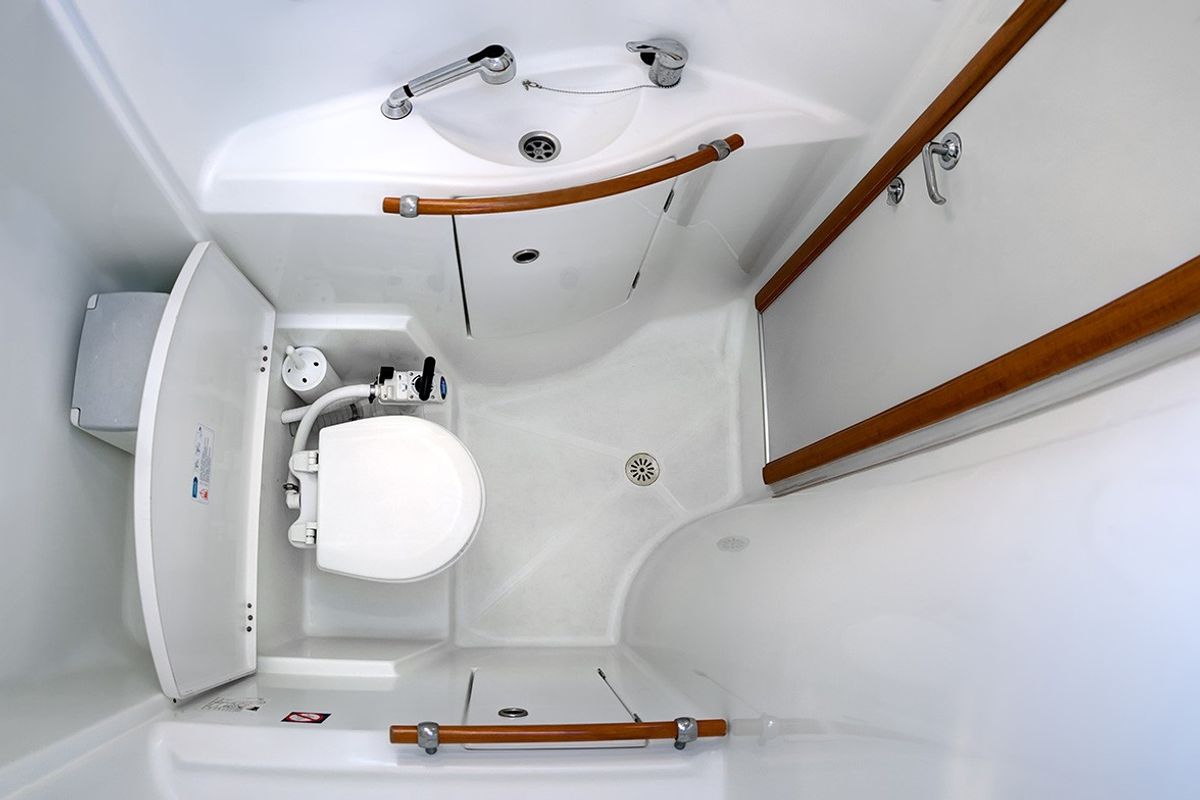 Head on ARGO, a Beneteau Oceanis 393 sailboat at Marina Delta Kallithea, Greece